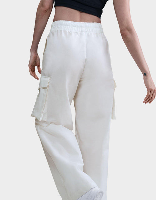 กางเกงขายาวผู้หญิง Sportswear Everything Wovens Mid-Rise Cargo