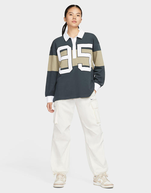 เสื้อแขนยาวผู้หญิง Sportswear Graphic Polo