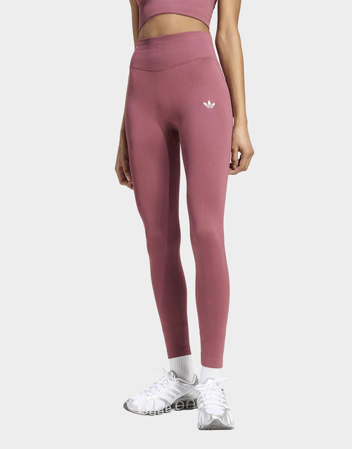 กางเกงเลกกิ้งผู้หญิง Essentials  Seamless