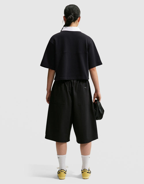 เสื้อโปโลแขนสั้นผู้หญิง Sportswear Oversized