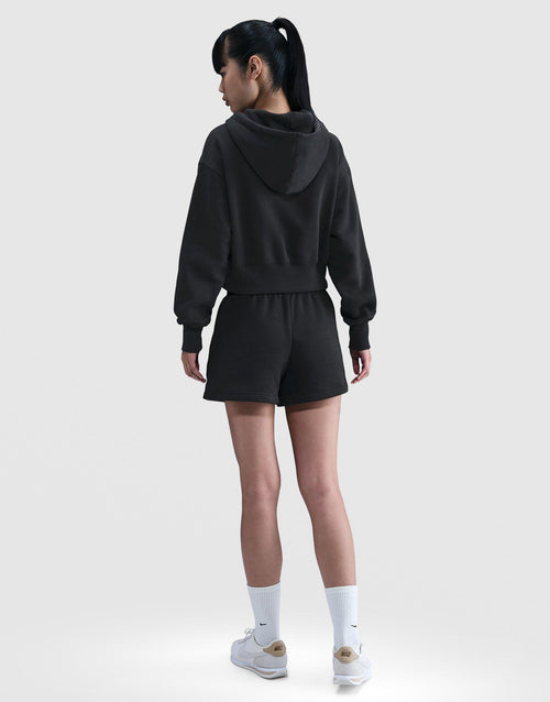 กางเกงขาสั้นผู้หญิง Sportswear Phoenix Fleece