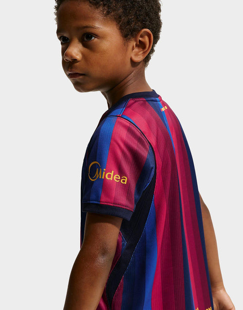 ชุดฟุตบอลชุดเหย้าเด็กเล็ก FC Barcelona 2026