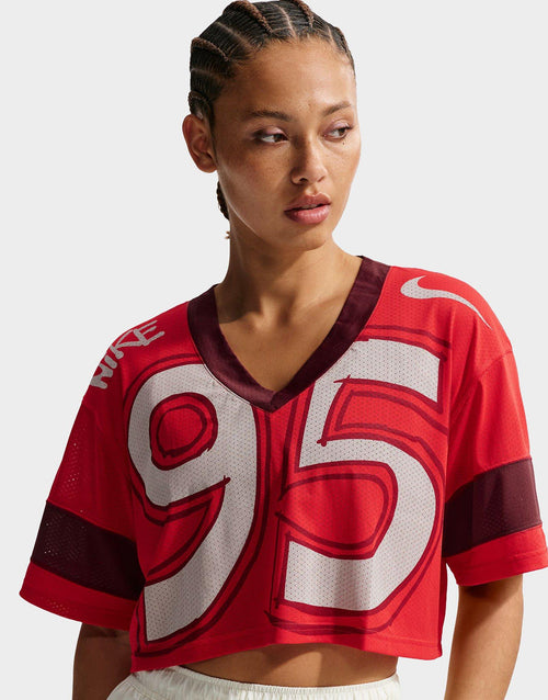 เสื้อยืดผู้หญิง Sportswear Cropped Jersey