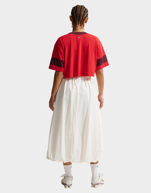 เสื้อยืดผู้หญิง Sportswear Cropped Jersey