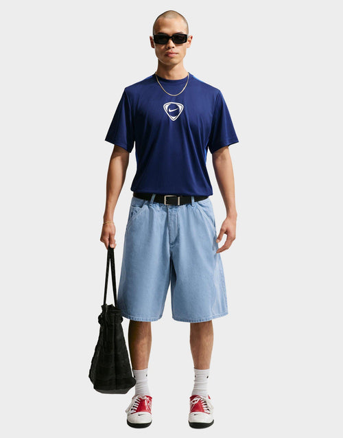 กางเกงขาสั้นผู้ชาย Sportswear Denim