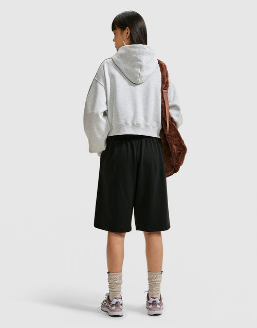 เสื้อฮู้ดดี้ผู้หญิง Studio Fleece