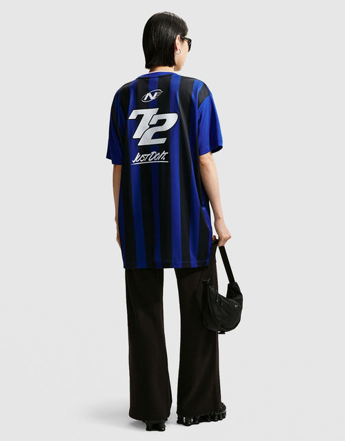 ชุดมินิเดรสผู้หญิง Sportswear Oversized Jersey