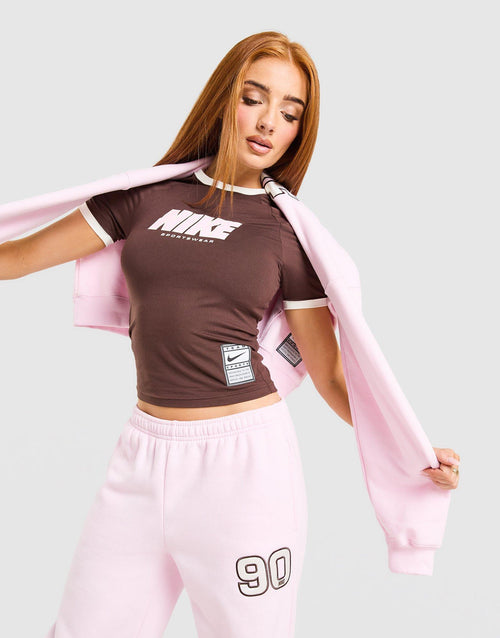 เสื้อแขนสั้นผู้หญิง Sportswear Fitted