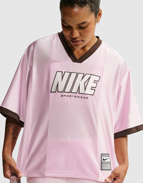 เสื้อแขนสั้นผู้หญิง Sportswear Oversized Graphic