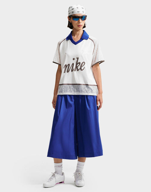เสื้อโปโลแขนสั้นผู้หญิง Sportswear Lace Jersey