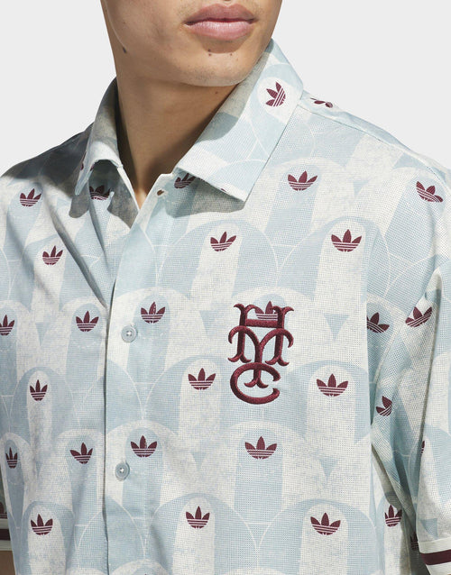 เสื้อแขนสั้นผู้ชาย Hoop York City Allover Print