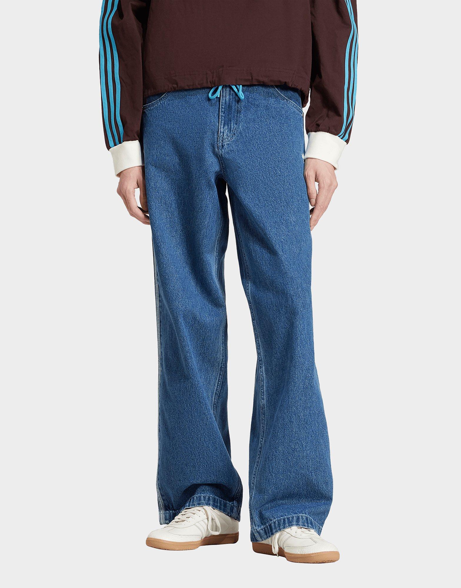 กางเกงขายาวผู้ชาย Adicolor Denim Firebird