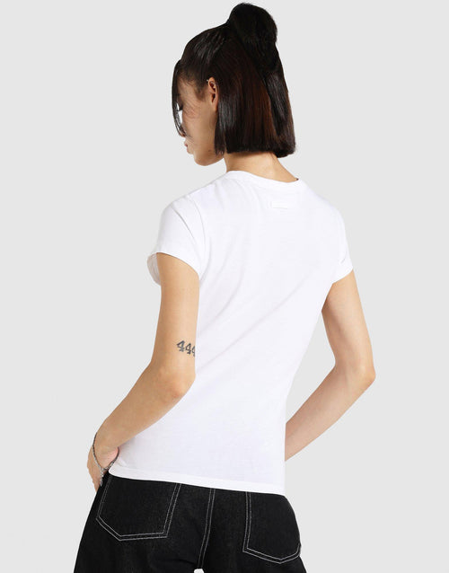 เสื้อยืดผู้หญิง Jeans Hilton