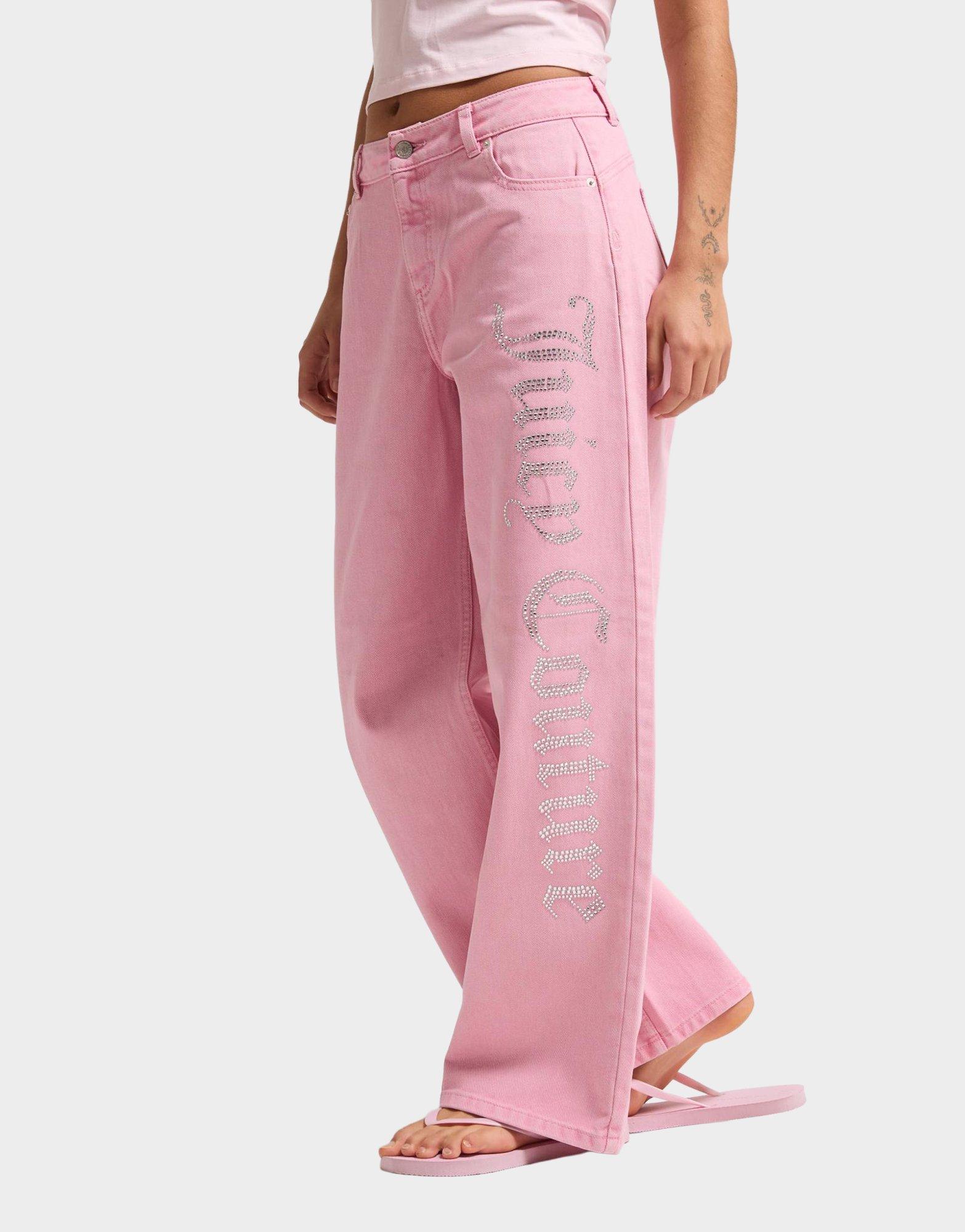 กางเกงขายาวผู้หญิง Diamante Jeans
