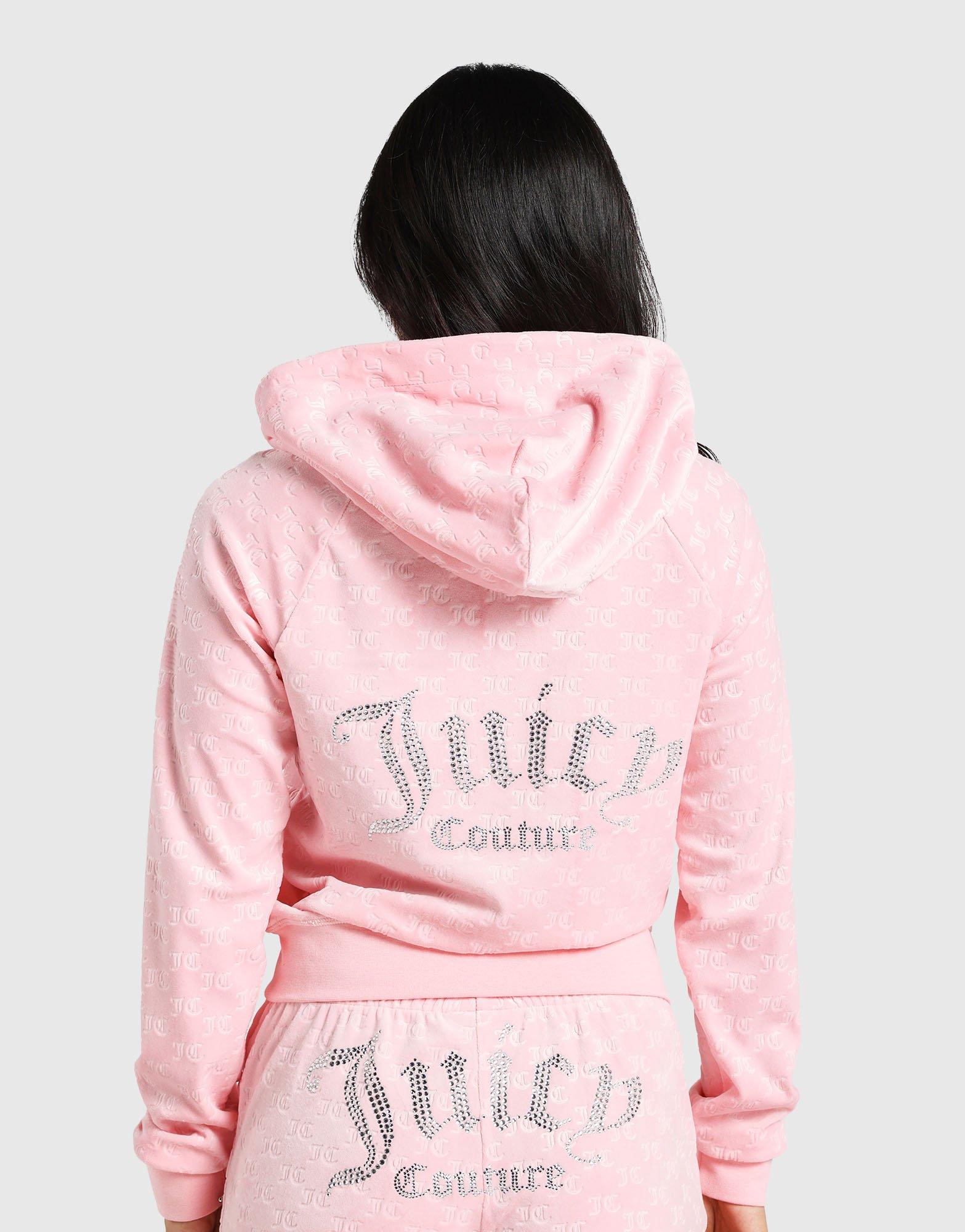 เสื้อฮู้ดดี้ผู้หญิง Full Zip Velour Mini Madi