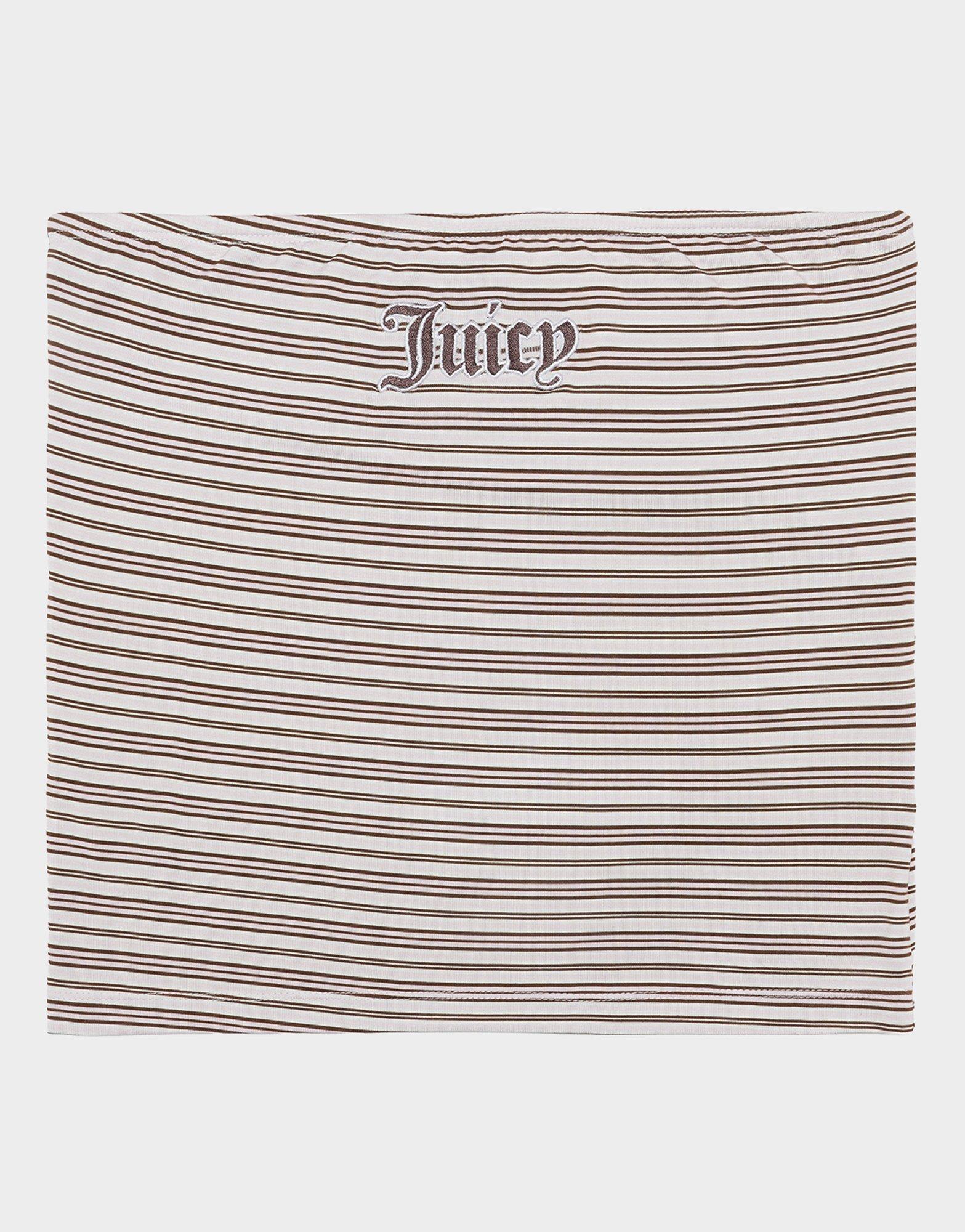เสื้อเกาะอกผู้หญิง Stripe Bandeau