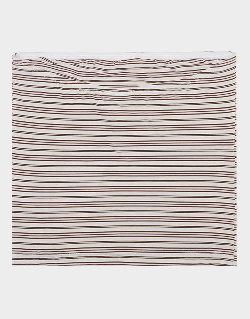 เสื้อเกาะอกผู้หญิง Stripe Bandeau