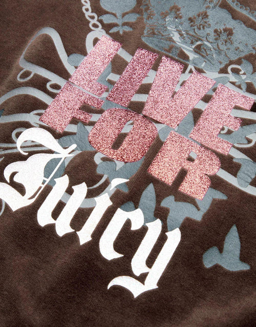 เสื้อฮู้ดดี้ผู้หญิง Live For Juicy
