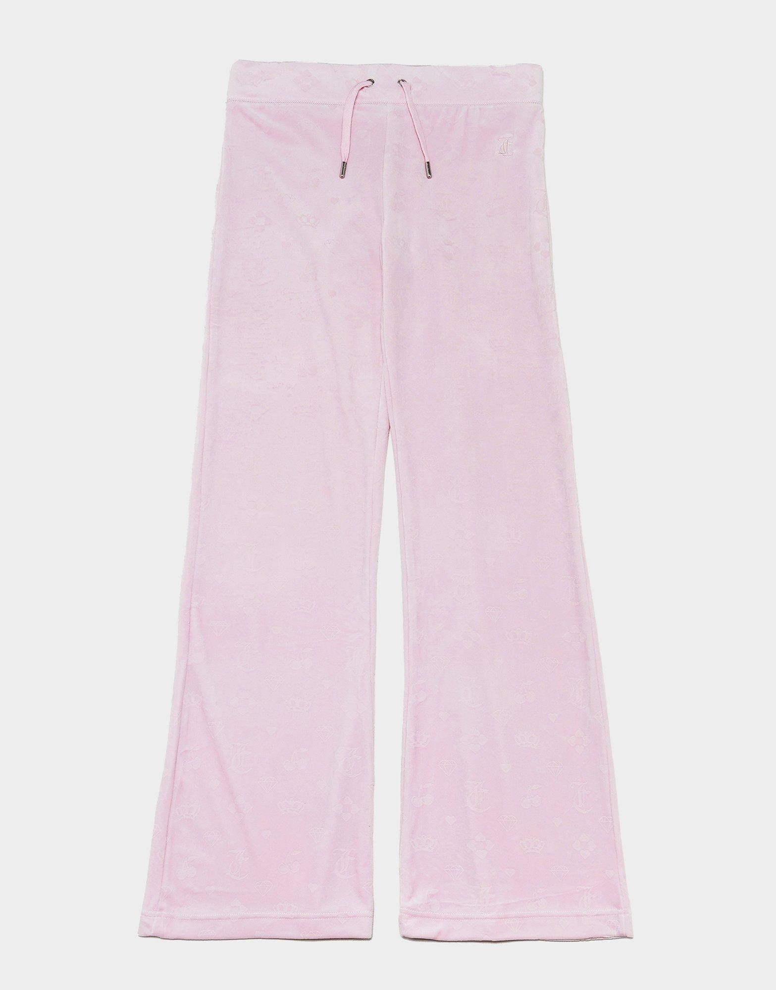 กางเกงขายาวผู้หญิง Classic Velour Low Rise