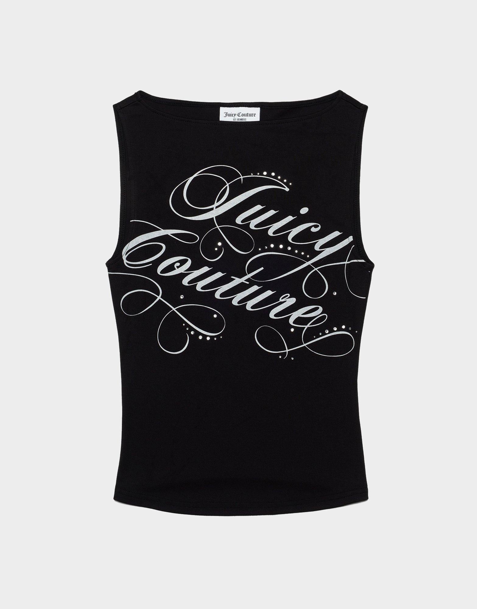 เสื้อแขนกุดผู้หญิง Rebelle Script