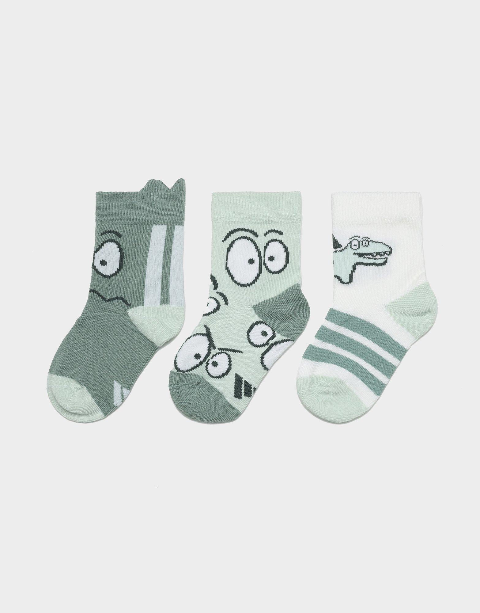 ถุงเท้าเด็กเล็ก Adiraptor Socks (แพค 3)