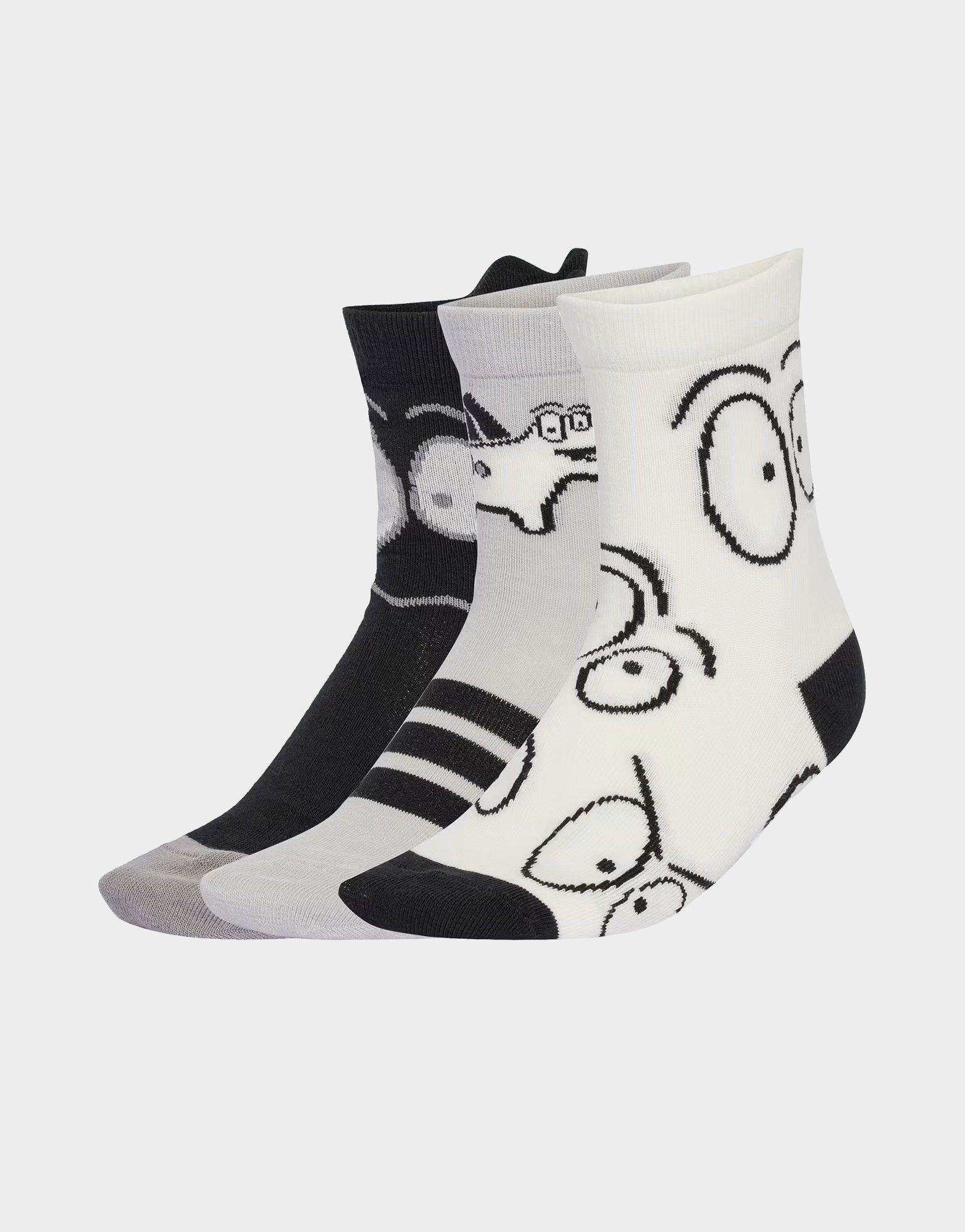 ถุงเท้าเด็กเล็ก Adiraptor Socks (แพค 3)