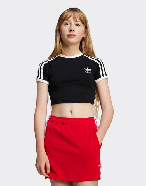 เสื้อยืดเด็กโต 3-Stripes Crop