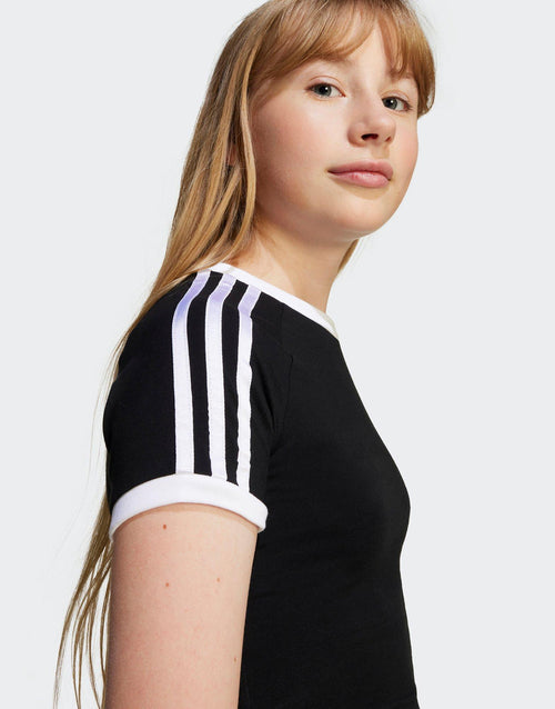 เสื้อยืดเด็กโต 3-Stripes Crop
