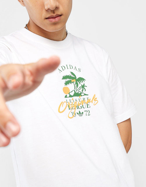 เสื้อยืดผู้ชาย Leisure League Logo