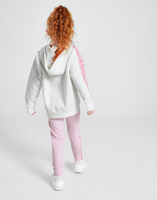 ชุดเซ็ตเด็กเล็ก Leopard Hoodie Leggings