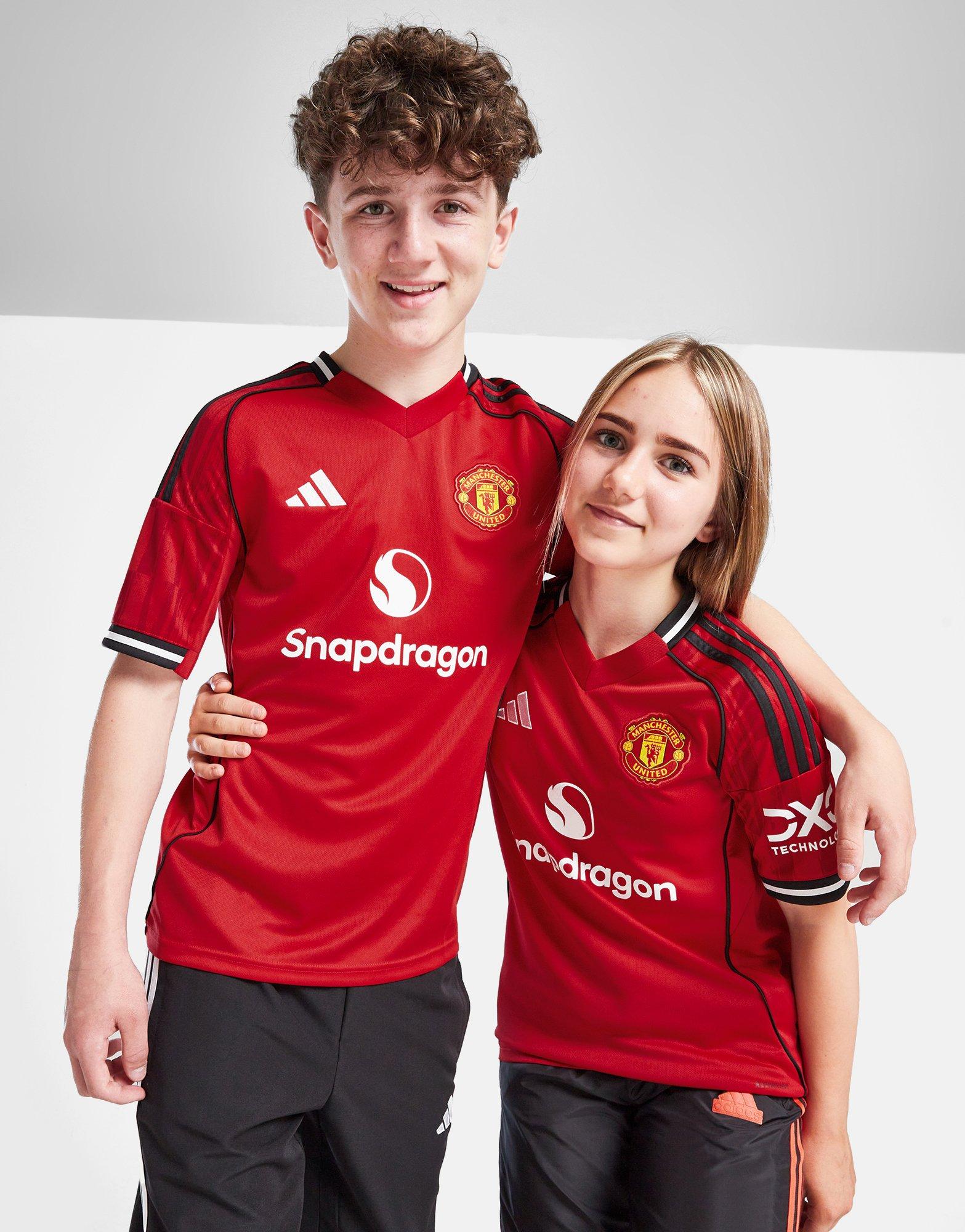 ชุดแข่งชุดเหย้าเด็กโต Manchester United 25/26