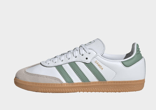 adidas gazelle silver green womens สีขาว adidas รองเท้าเด็กโต Samba OG