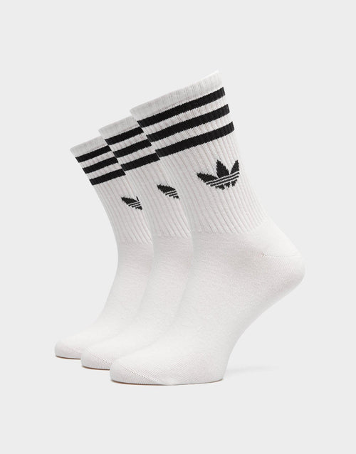 ถุงเท้า 3-Stripes Crew (แพค 3)