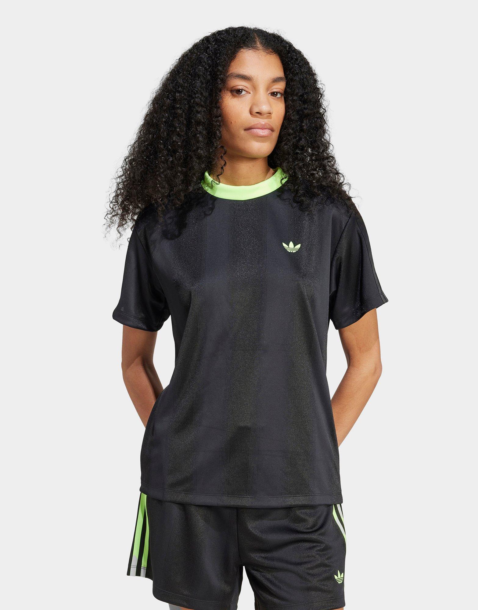 เสื้อยืดผู้หญิง Adicolor Football Jacquard