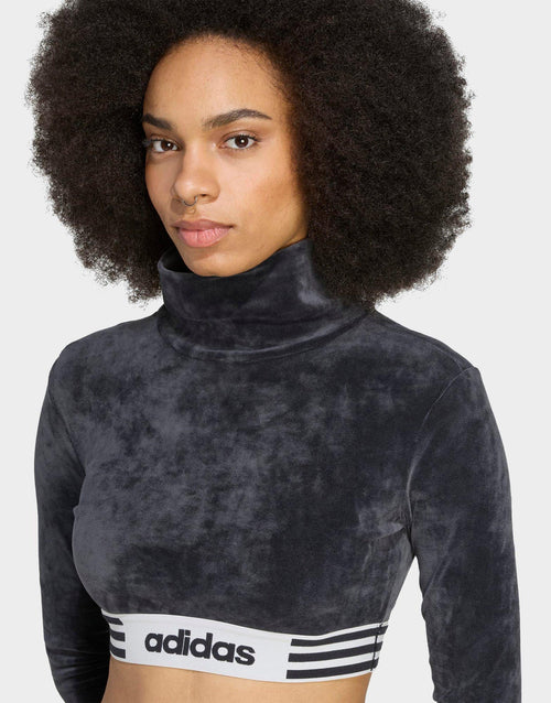เสื้อแขนยาวผู้หญิง Winterized Crop