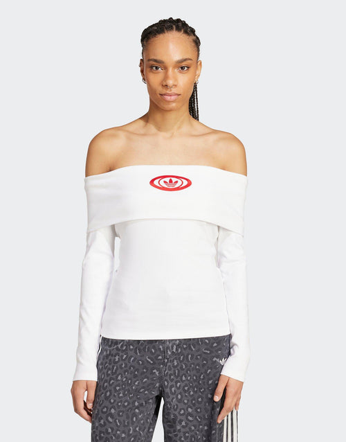 เสื้อแขนยาวผู้หญิง Off Shoulder