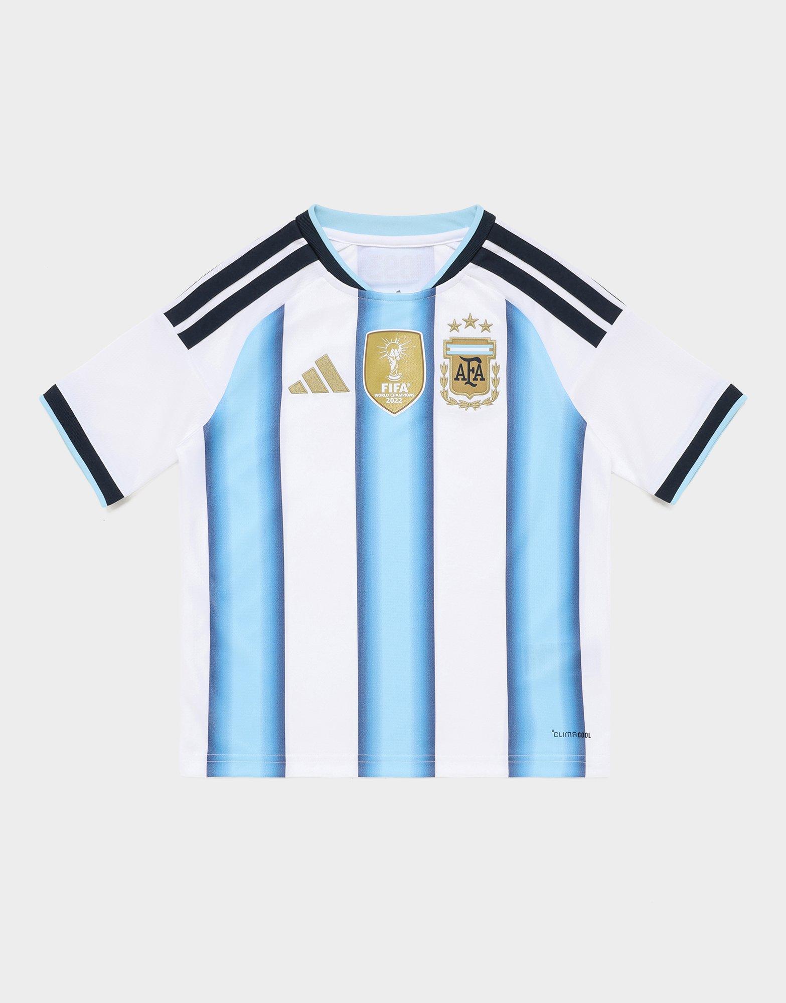 เสื้อฟุตบอลชุดเหย้าเด็กโต Argentina 2026/27
