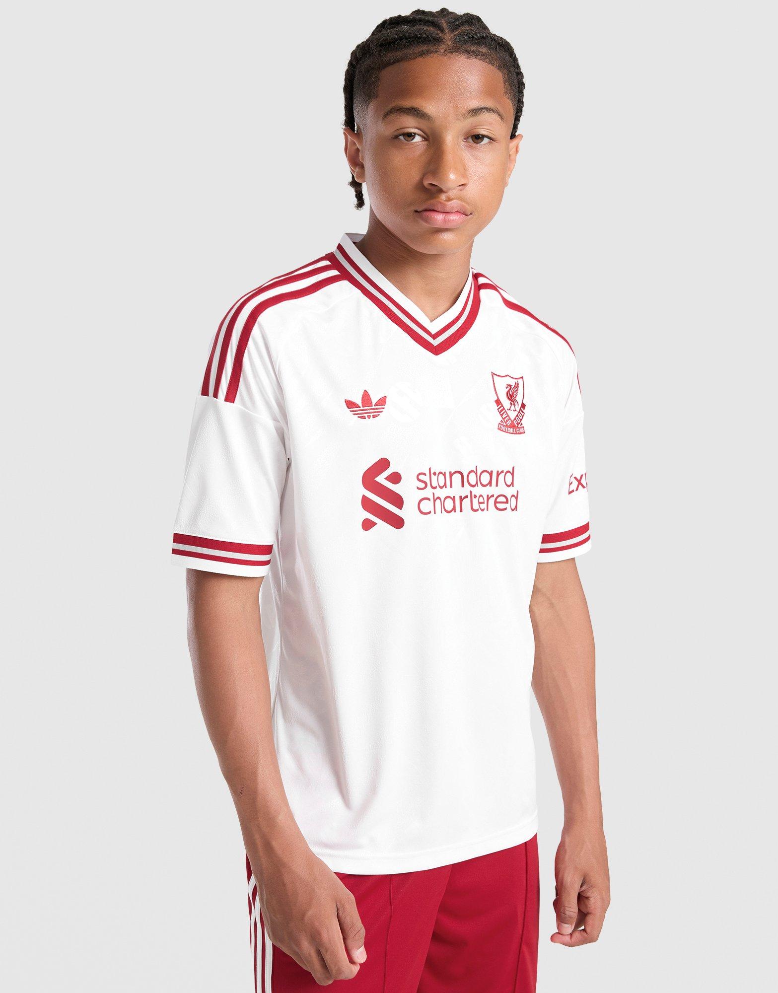 เสื้อฟุตบอลชุดเยือนเด็กโต Liverpool FC 26/27