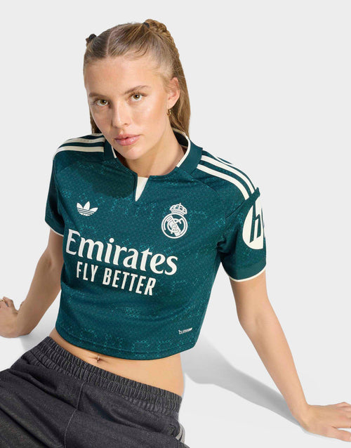 เสื้อฟุตบอลชุดเยือน Real Madrid 26/27 Cropped