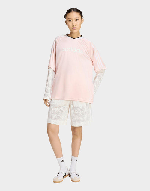 เสื้อแขนยาวผู้หญิง Lace Jersey