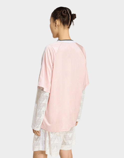 เสื้อแขนยาวผู้หญิง Lace Jersey
