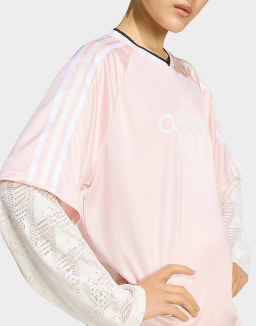 เสื้อแขนยาวผู้หญิง Lace Jersey