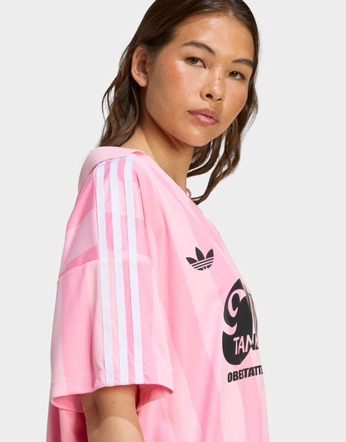 เสื้อแขนสั้นผู้หญิง Off Shoulder Jersey