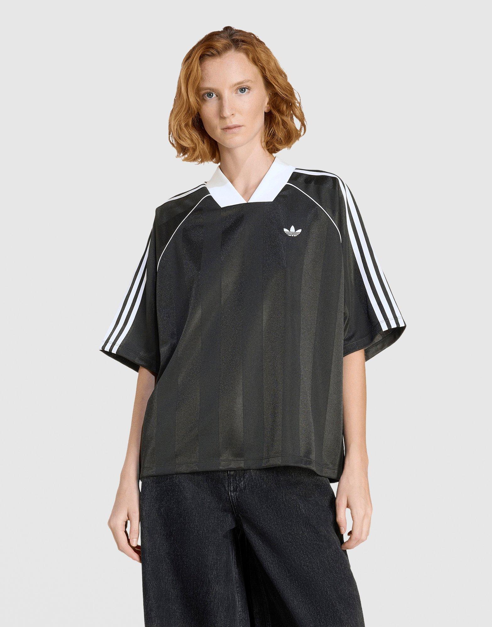 เสื้อยืดผู้หญิง 3 Stripes Jacquard