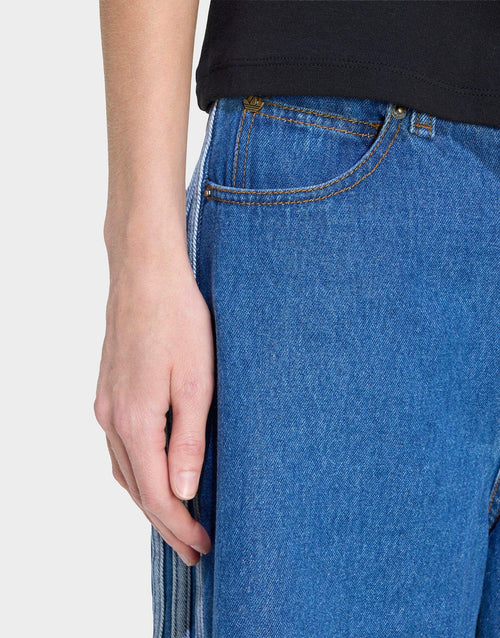 กางเกงขาสั้นผู้หญิง Firebird Jorts Denim