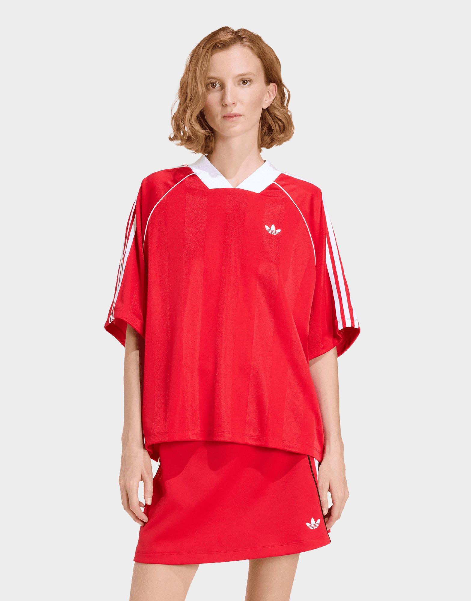 เสื้อยืดผู้หญิง 3-Stripes Jacquard
