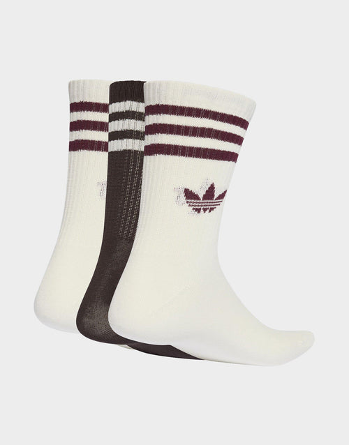 ถุงเท้า 3-Stripe Crew (แพค 3)