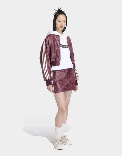กระโปรงผู้หญิง Pleather Mini