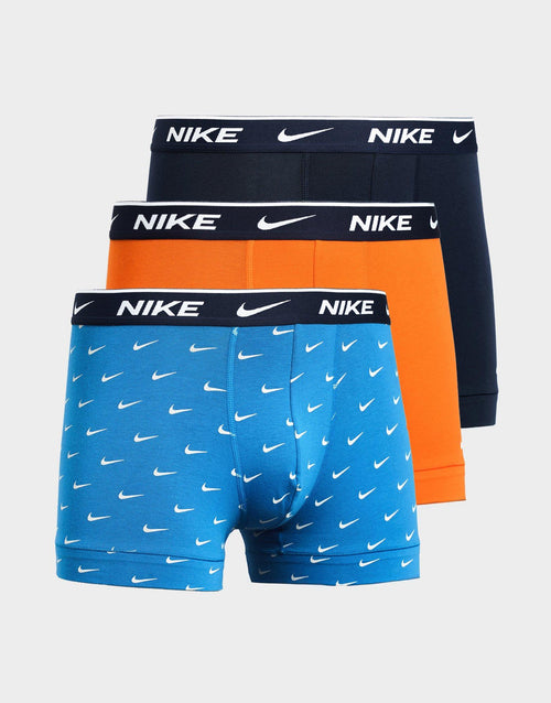 กางเกงชั้นในผู้ชาย Essential Cotton Stretch Trunks (แพค 3)