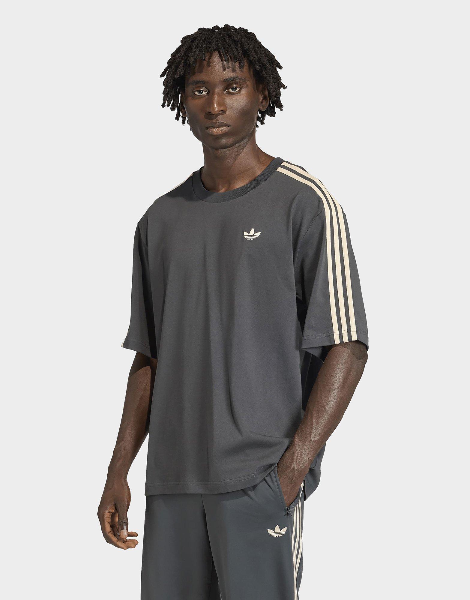เสื้อยืดผู้ชาย Adocolor 3-Stripe Oversized